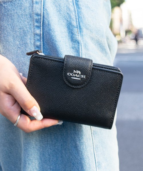 【Coach(コーチ)】Coach コーチ MEDIUM CORNER ZIP WALLET