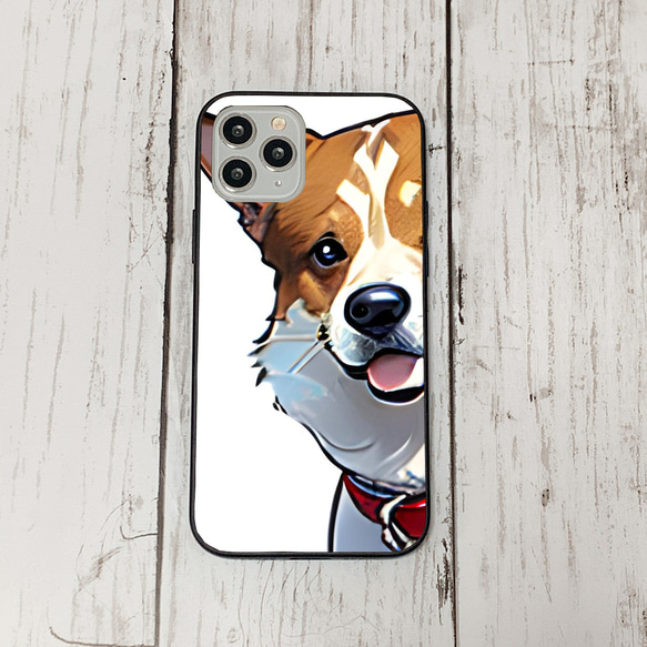 iphoneケース3-2-3 iphone 強化ガラス 犬・いぬ・ワンちゃん 箱12 かわいい アイフォン iface