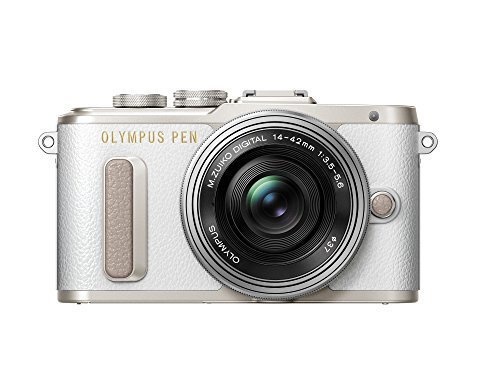 OLYMPUS ミラーレス一眼 E-PL8 EZ レンズキット ホワイト【中古品】