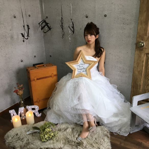 結婚式ウェルカムボード 額セット 写真デザイン加工付き♡