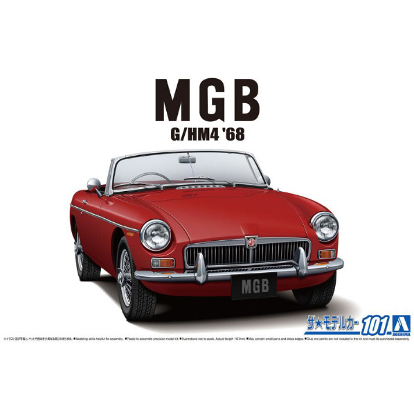 アオシマ 1/24 ザ・モデルカー No．101 BLMC G/HM4 MG-B MK-2 68 ｻﾞﾓﾃﾞﾙｶ-101GHM4MGBMK2