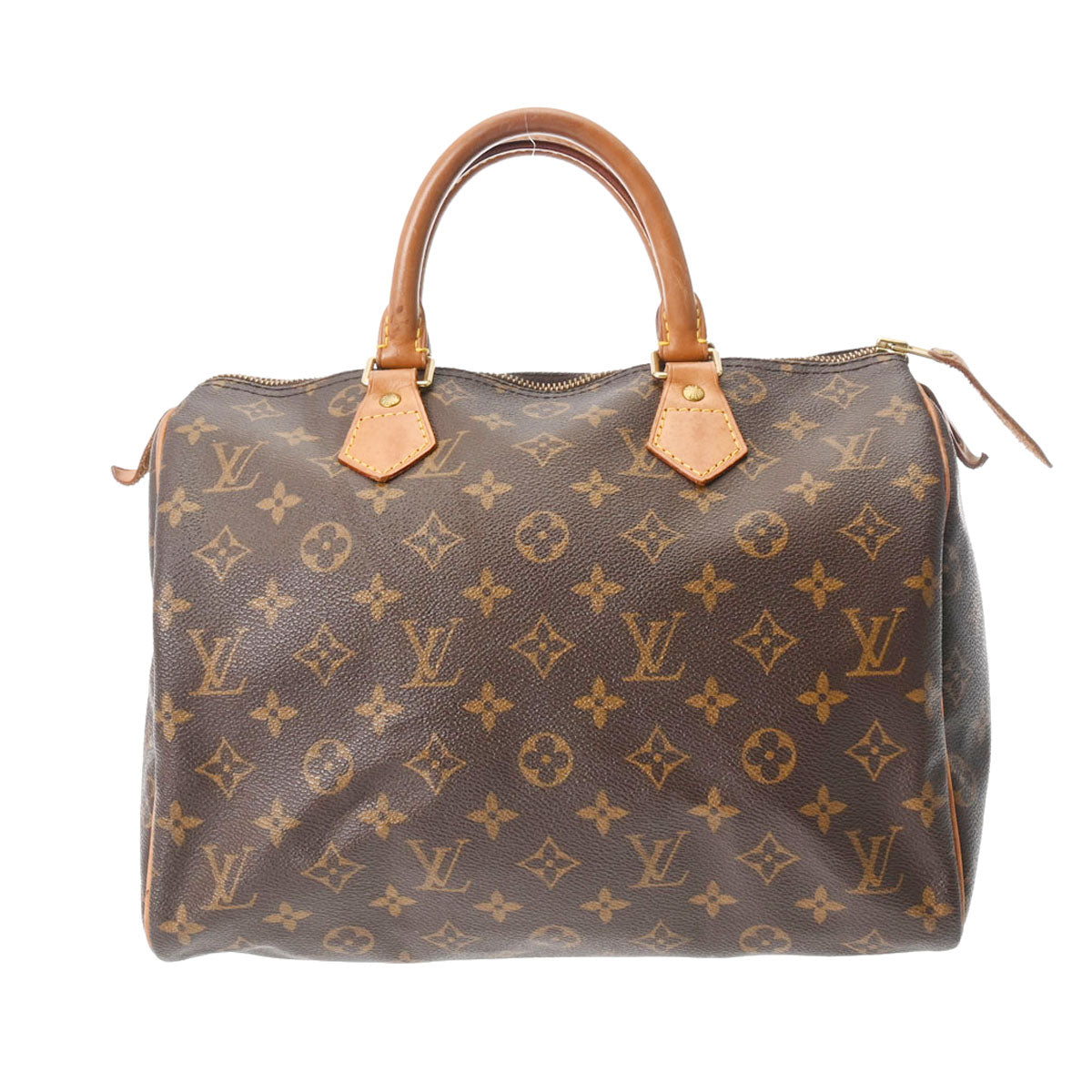 LOUIS VUITTON ルイヴィトン モノグラム スピーディ 30 ブラウン M41526 レディース モノグラムキャンバス ハンドバッグ Bランク 中古 