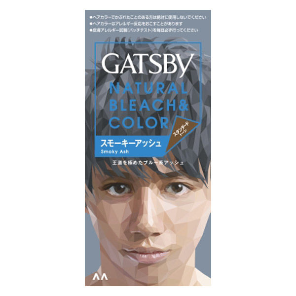 マンダム ギャツビー ナチュラルブリーチカラー スモーキーアッシュ 4902806118254 105ML×36点セット（直送品）