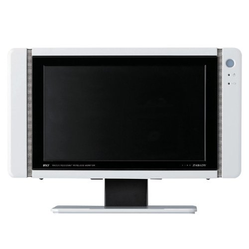 TWINBIRD LINK ZABADY 10型 防水ワイヤレスモニター VW-J107W ホワイト【中古品】