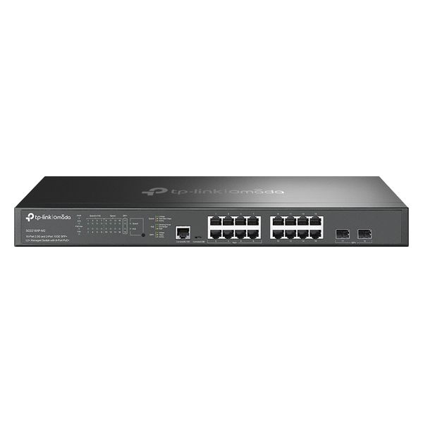 TP-LINK 2.5G 16ポート&10GE SFP+ 2ポート L2+ マネージスイッチ SG3218XP-M2 1台（直送品）