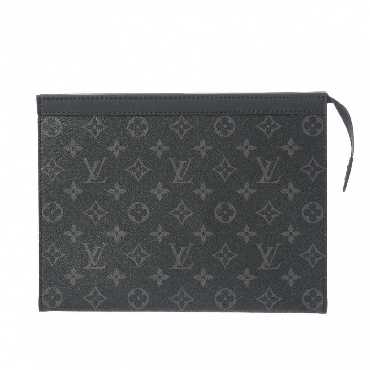 LOUIS VUITTON ルイヴィトン モノグラムエクリプス ポシェットボワヤージュ MM 黒 M61692 メンズ モノグラムキャンバス セカンドバッグ Aランク 中古 