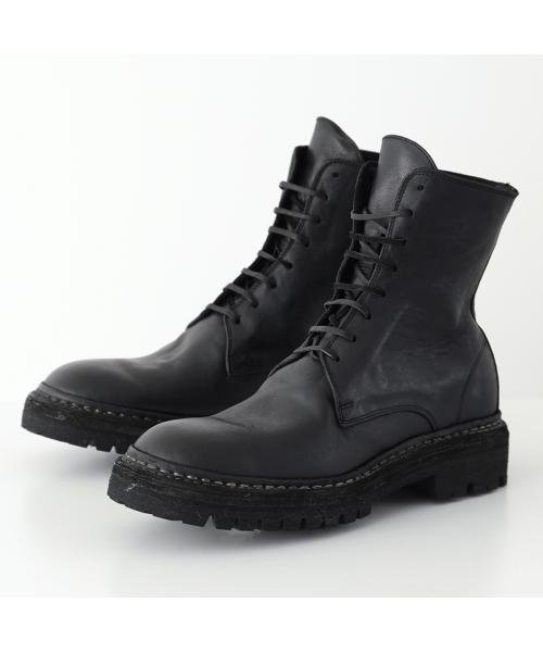 GUIDI レースアップブーツ 795V N ホースレザー Vibram