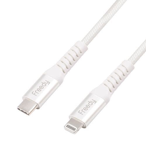 Komatech EA1407WH Type-C to Lightning Cable 30cm Freedyホワイト