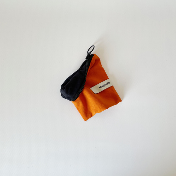 ”Madder× LogWood” poitto10 天然色素染NYLON POUCH