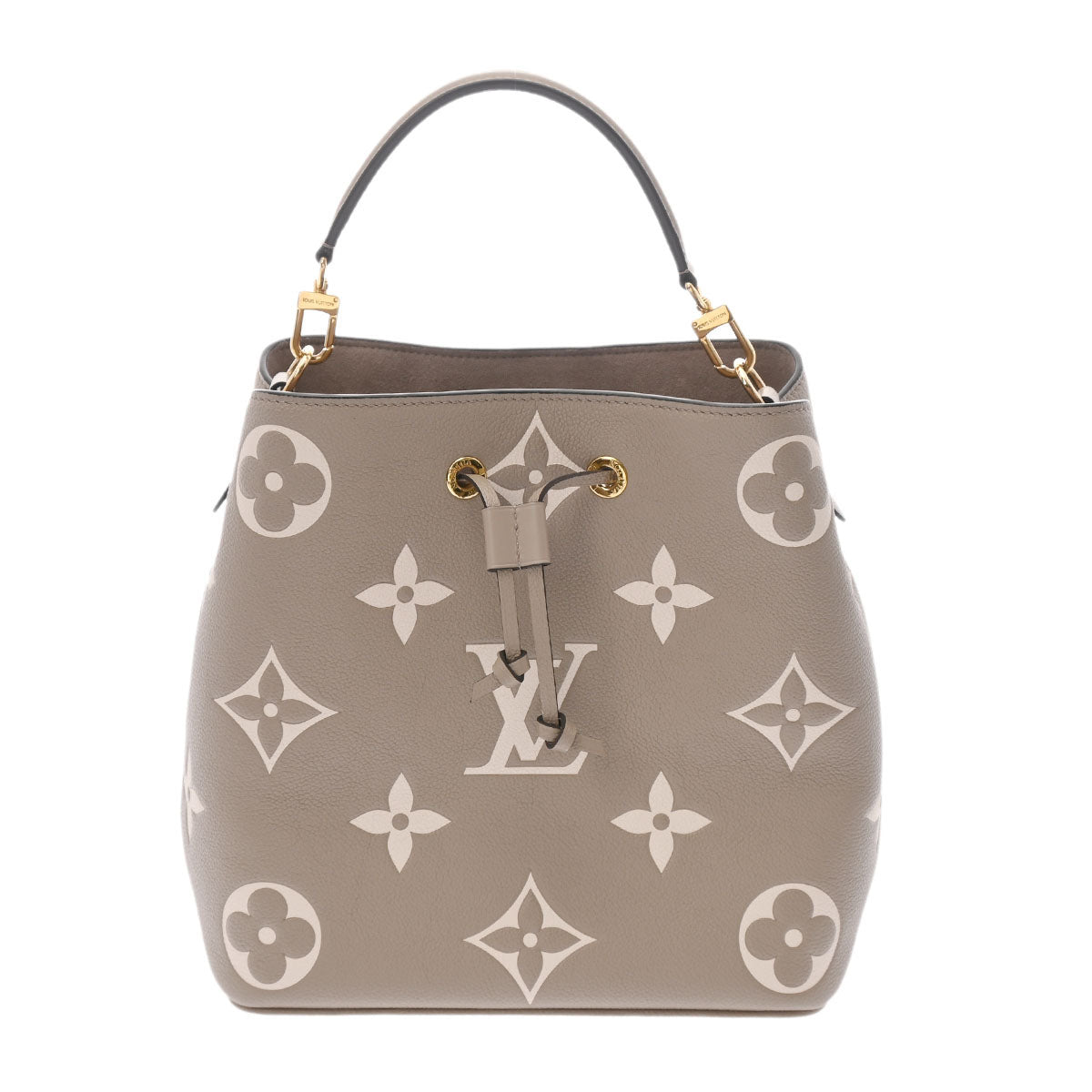 LOUIS VUITTON ルイヴィトン モノグラムアンプラント ネオノエ MM トゥルトレール/クレーム M45555 レディース モノグラムアンプラント 2WAYバッグ 新同 中古 