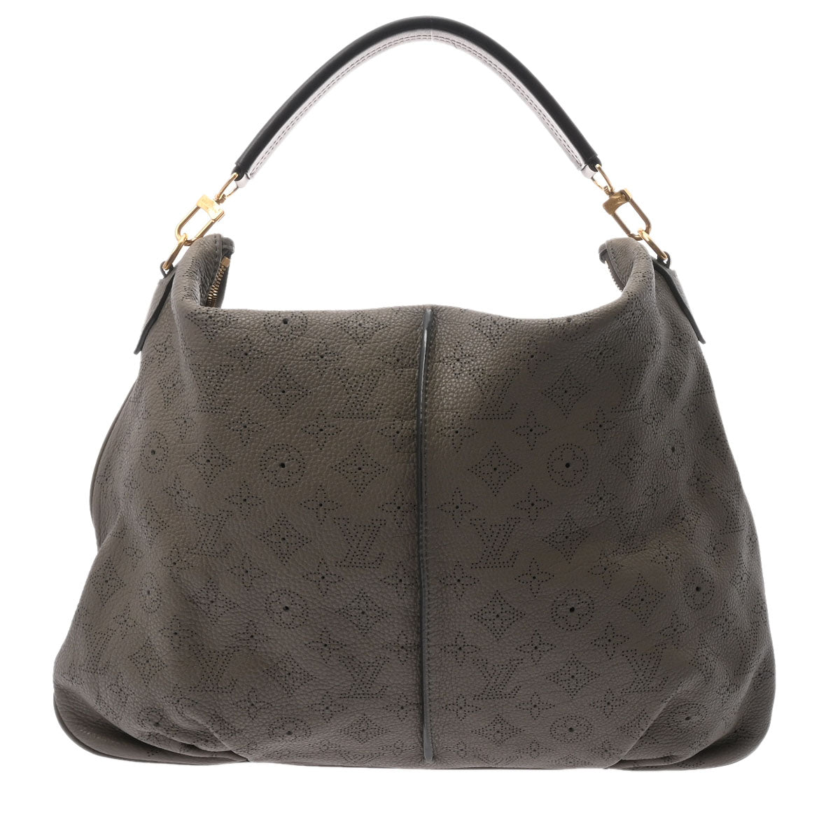 LOUIS VUITTON ルイヴィトン モノグラム マヒナ セレネ MM トープ M94213 レディース モノグラムマヒナ ショルダーバッグ ABランク 中古 