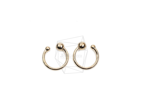 ERG-1897-G【2個入り】ラウンドイヤーカフ/Round Earcuffs Earrings