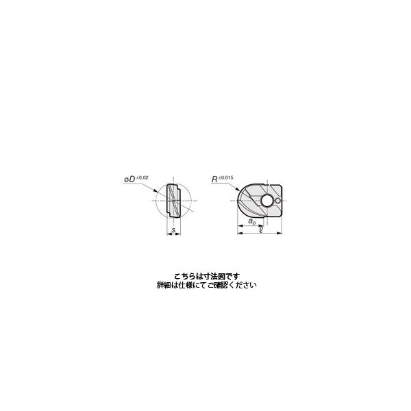 住友電工ハードメタル　チップ（SEC-ウェーブボールWBMF型用）