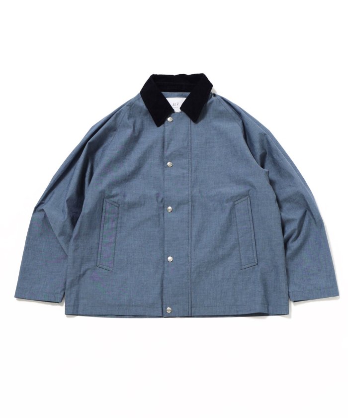 フォーワンセブン　エディフィス/CHAMBRAY / シャンブレー 2LAYERS ブルゾン