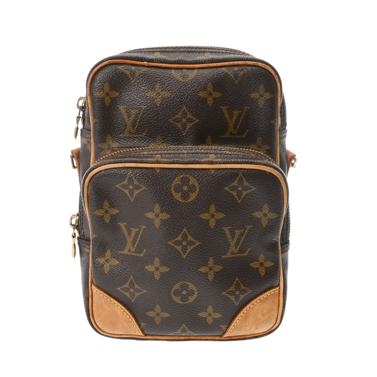 LOUIS VUITTON ルイヴィトン モノグラム アマゾン ブラウン M45236 レディース モノグラムキャンバス ショルダーバッグ Bランク 中古 