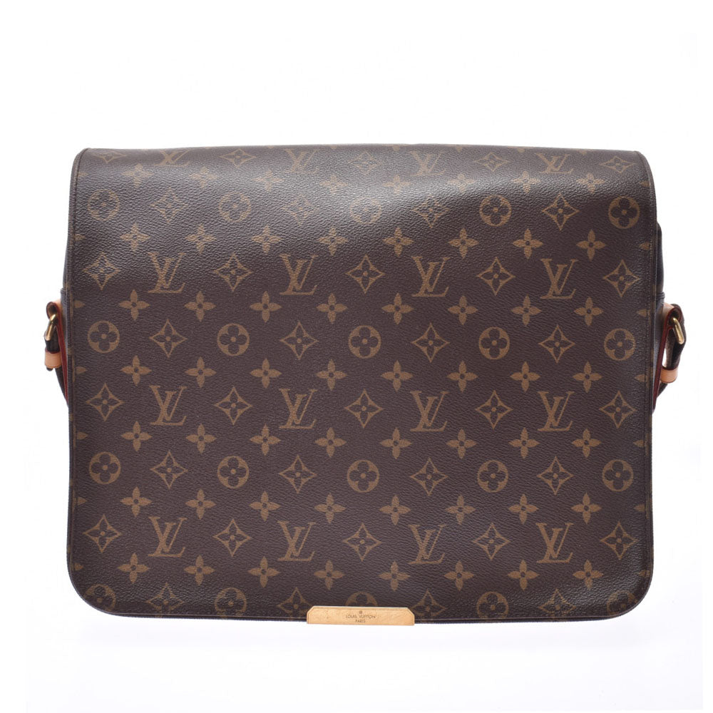 LOUIS VUITTON ルイヴィトン モノグラム ヴァルミーGM ブラウン M40526 ユニセックス モノグラムキャンバス ショルダーバッグ Bランク 中古 