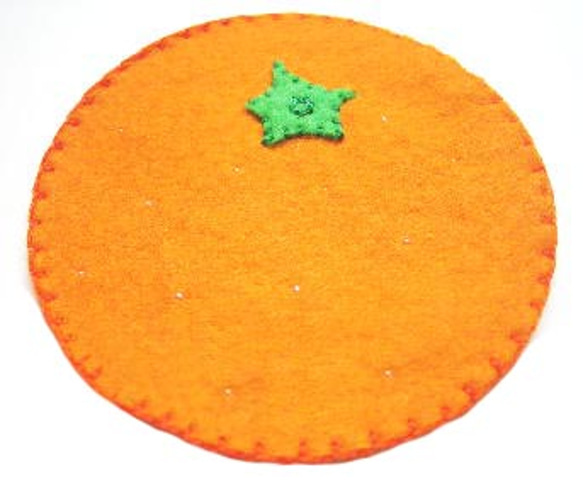 orange coaster (just orange)