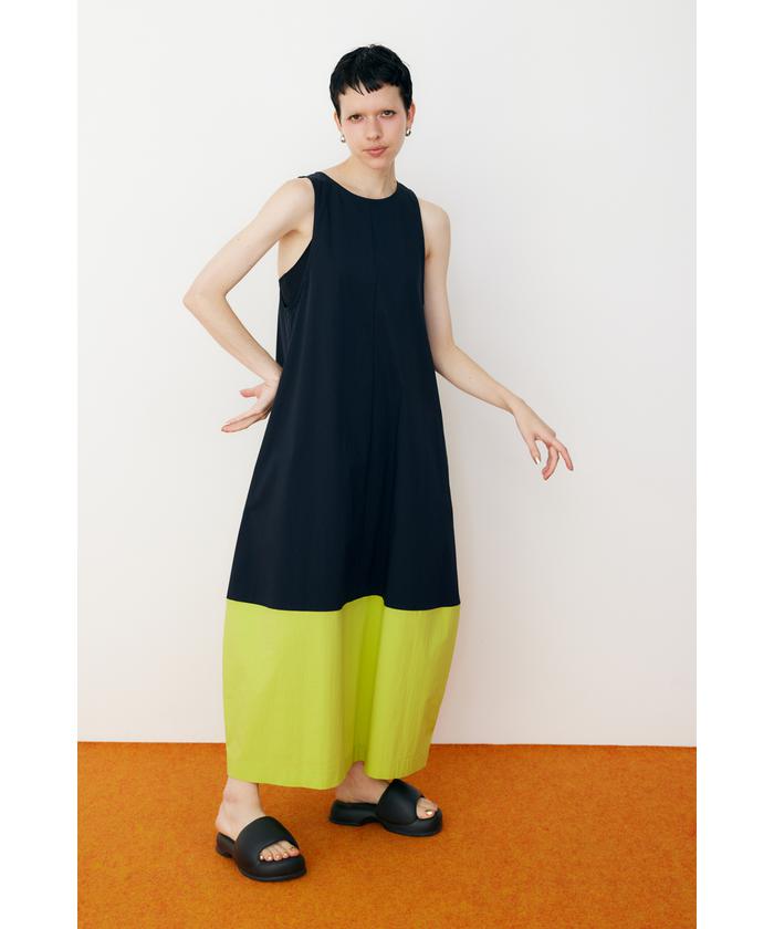 ヘリンドットサイ/Rounded hem dress