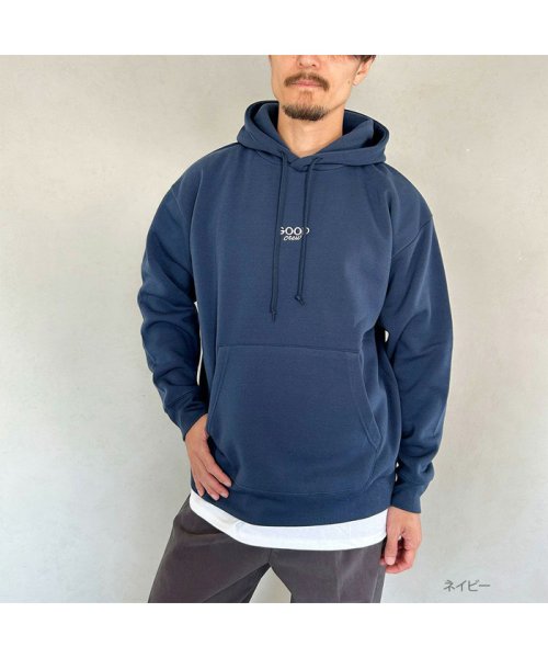 GOOD CREW グッド クルー 刺繍スウェットパーカー QGC/00104FW