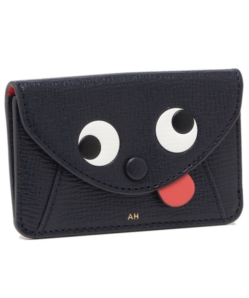 アニヤハインドマーチ ザニー コインケース ミニ財布 ネイビー レッド レディース ANYA HINDMARCH 5050925142793