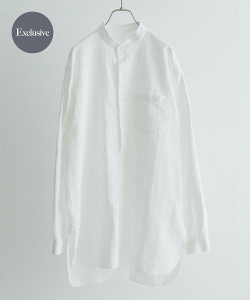 『別注』MASTER&Co.×UR　COTON DOBBY P/O SHIRTS