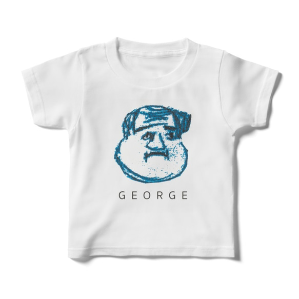 【New】“GEORGE”  KIDS  T-shirts　ホワイト　白