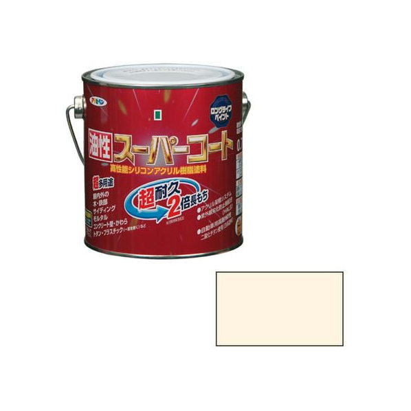 アサヒペン 油性スーパーコート 0.7L ミルキーホワイト FC420NV