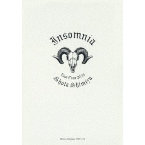 【DVD】清水翔太 ／ SHOTA SHIMIZU LIVE TOUR 2023 Insomnia