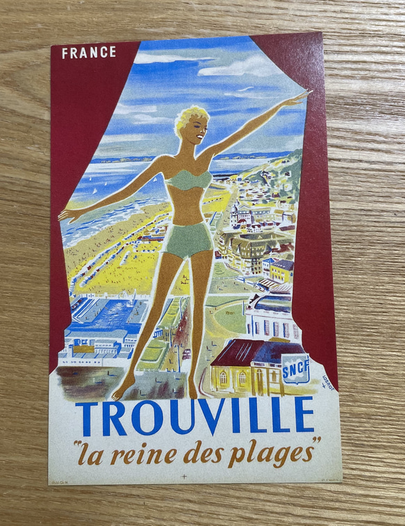 【ステッカー】フランスTrouville sur mer のステッカー