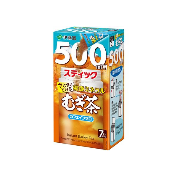 伊藤園 さらさら 健康ミネラルむぎ茶500ml用スティック7本 FC795PW