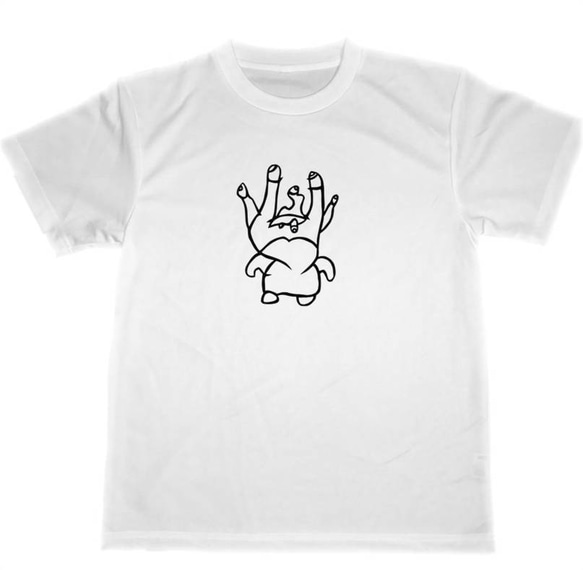 モンスター　ドライ　Tシャツ　TUGE9999　オリジナル　アート　切り絵　怪物　怪獣　グッズ