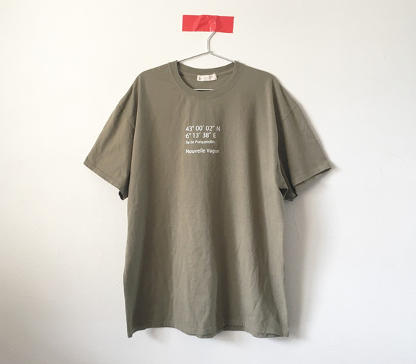 ヌーベルバーグWIDE Tee/OLIVE