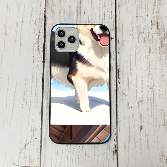 iphoneケース3-5-28 iphone 強化ガラス 犬・いぬ・ワンちゃん 箱13 かわいい アイフォン iface