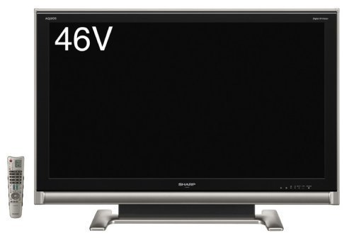 SHARP 46v型 フルハイビジョン 液晶テレビ AQUOS LC-46RX1W【中古品】