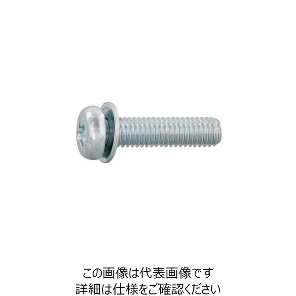 SUNCO ユニクロ （+）ナベPK＝1 3.5×8 （2000本入） 10-00-0007-0035-0080-01 263-0725（直送品）