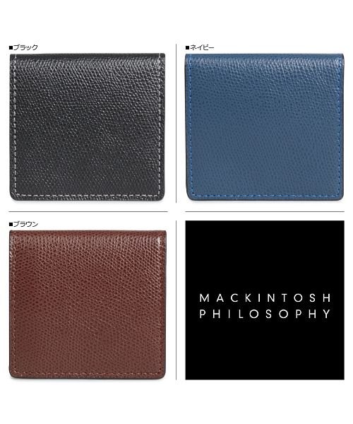 マッキントッシュ フィロソフィー MACKINTOSH PHILOSOPHY 財布 小銭入れ コインケース メンズ 本革 COIN PURSE ブラック ネイビ