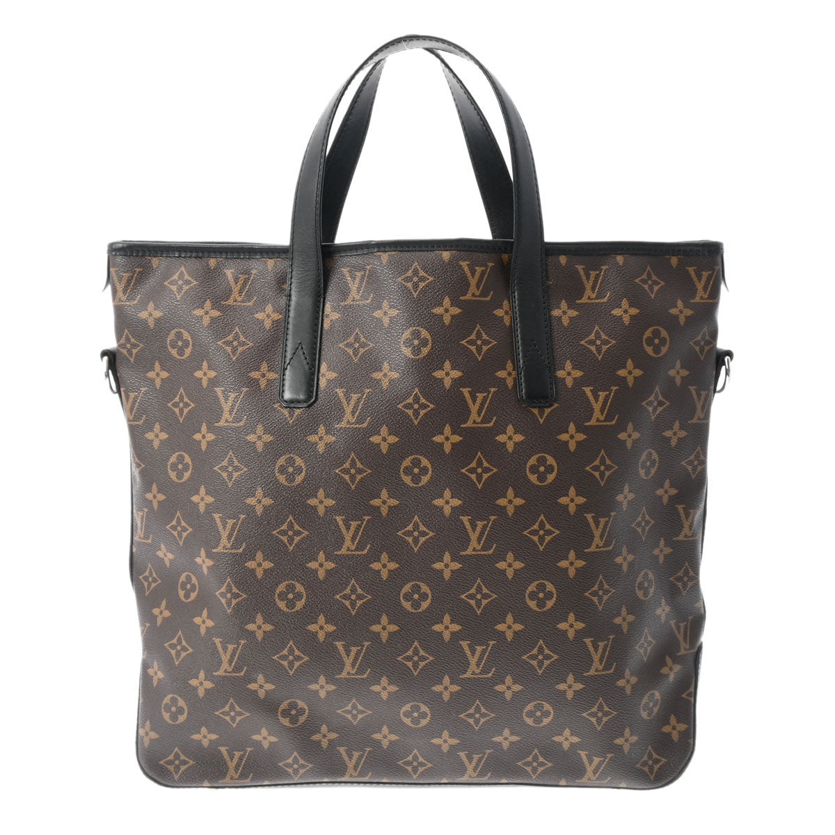 LOUIS VUITTON ルイヴィトン モノグラム マカサー デイヴィス 2WAY ブラウン/黒 M45734 メンズ モノグラムキャンバス トートバッグ Bランク 中古 