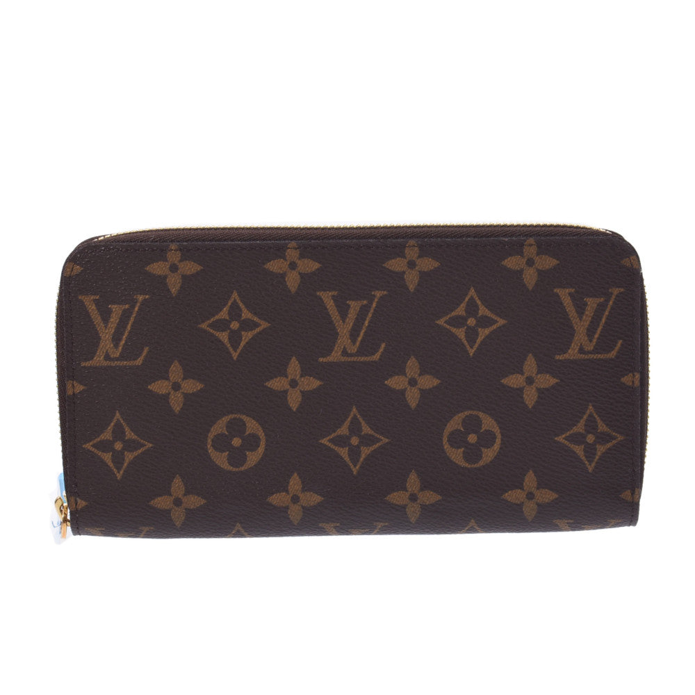 LOUIS VUITTON ルイヴィトン モノグラム ジッピーウォレット 旧型 ブラウン M60017 ユニセックス モノグラムキャンバス 長財布 未使用 