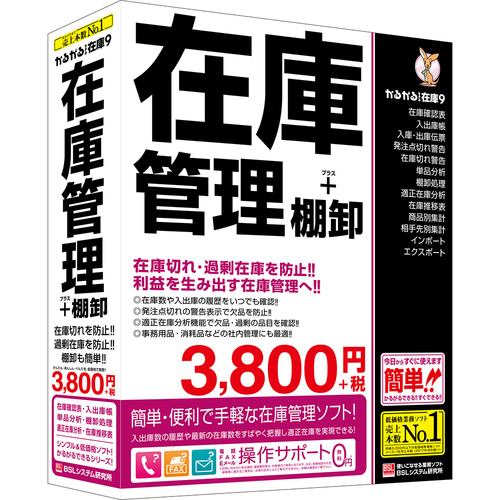 ＢＳＬシステム研究所 かるがるできる在庫9 在庫管理+棚卸