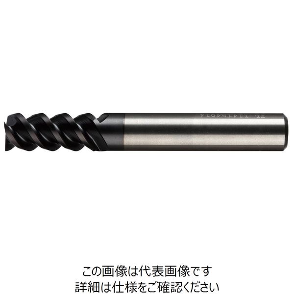 丸一切削工具 THECUT 超硬3枚刃ハイヘリカルエンドミル（60°ネジレ）特殊コーティング IC3HSN 10.0 1本（直送品）