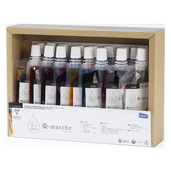 オリムパス製絲 オリムパス 染-marche ベーシックカラーセット OLY-MB1 1ケ（直送品）