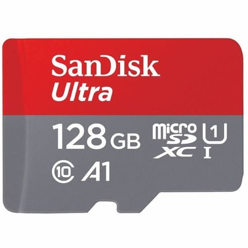 【推奨品】サンディスク サンディスク ウルトラ microSDXC UHS-Iカード 128GB SDSQUAR-128G-JN3MA