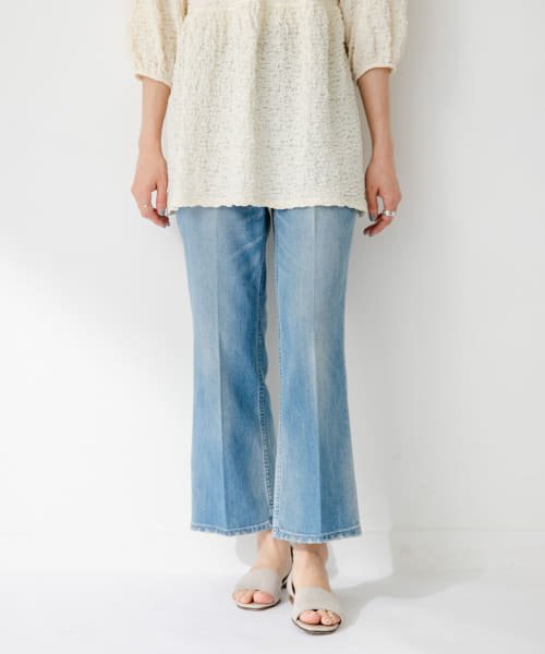 Healthy DENIM　Lotus Crop