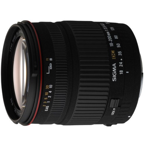 シグマ 18-200mm F3.5-6.3 DC デジタル専用 キヤノン用【中古品】