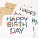 【カード＆封筒セット】BIRTHDAY PEOPLE CARD〜お誕生日のお祝いを協力して伝える人たち〜