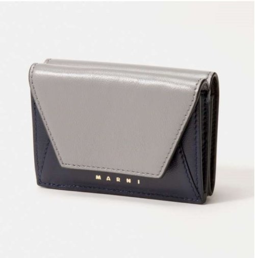 マルニ MARNI PFMO0056U1 P2644 三つ折り財布 MUSEO TRIFOLD WALLET レディース 財布 ミニ財布 レザー Trifold