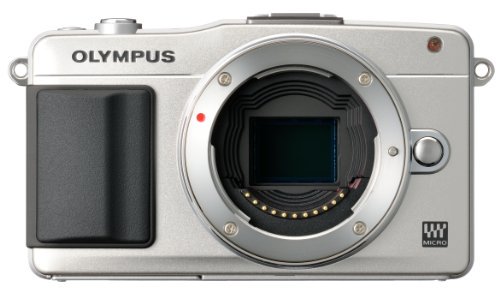 OLYMPUS ミラーレス一眼 PEN mini E-PM2 ボディ シルバー E-PM2 BODY SLV【中古品】