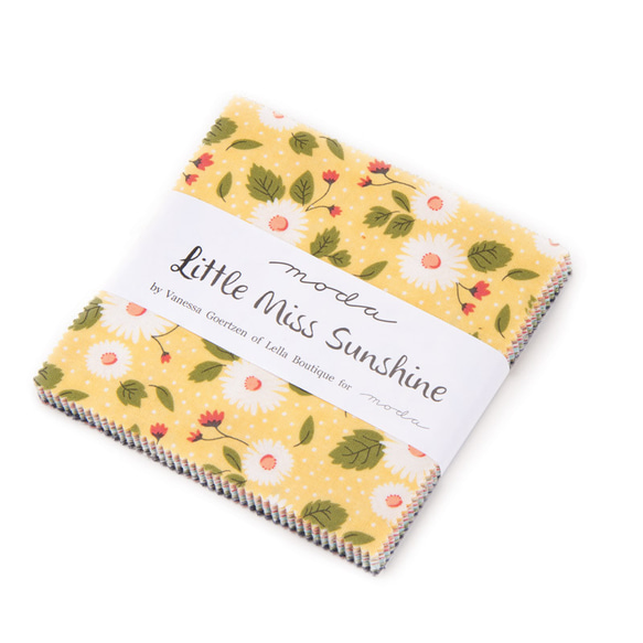 「Little Miss Sunshine」moda Charm Pack （42枚）Lella Boutique