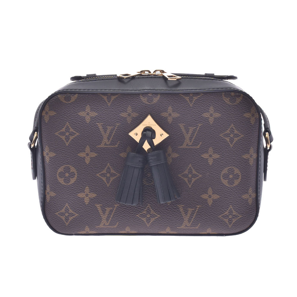 LOUIS VUITTON ルイヴィトン モノグラム サントンジュ ノワール M43555 レディース モノグラムキャンバス ショルダーバッグ Aランク 中古 