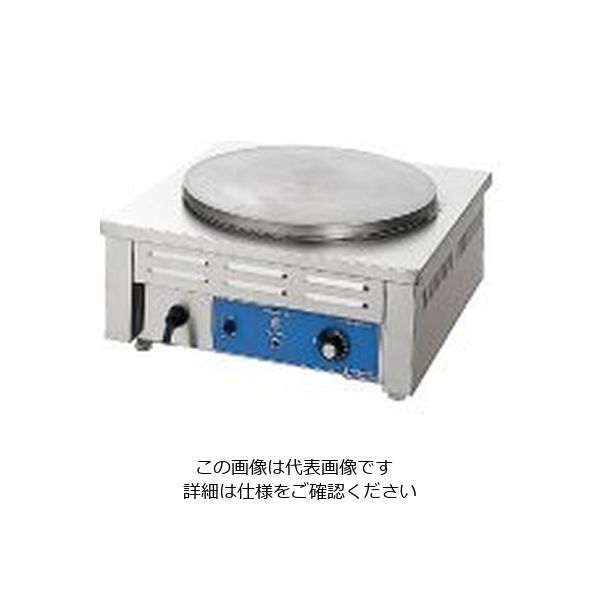 遠藤商事 電気式クレープ焼器 62-6538